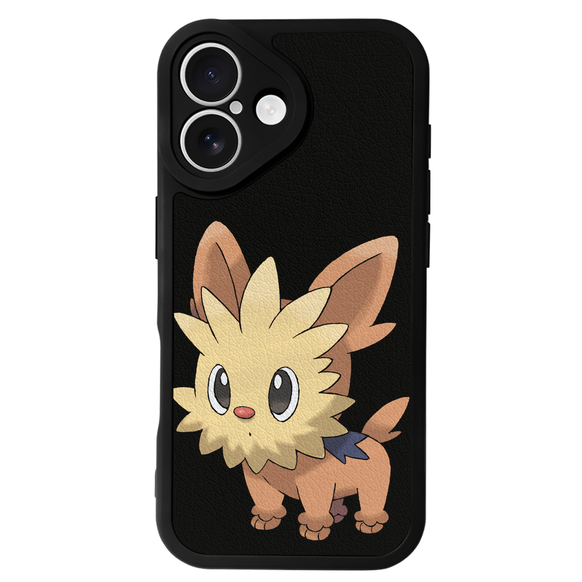 （画像用） ポケットモンスター Pokémon 【iPhone 16シリーズ対応】シリコンスマホケース（レザー調） 材質：シリコン